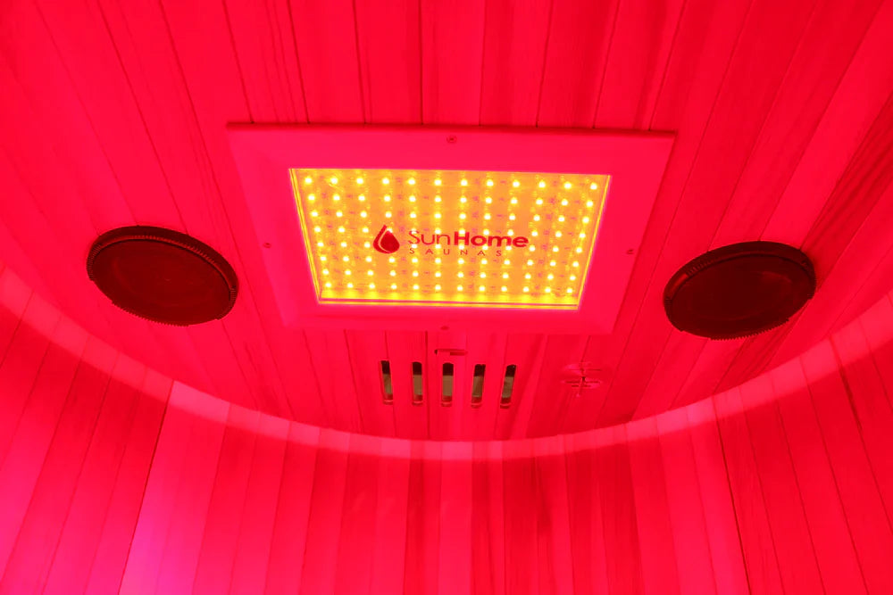 Sun Home Pod 1-Person Red Light & Infrared Sauna