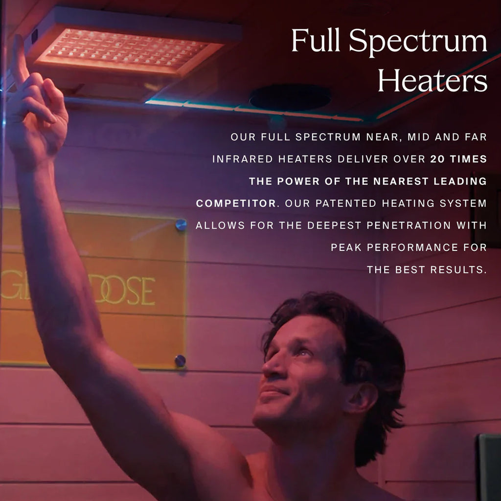 HigherDOSE Full Spectrum Infrared Sauna