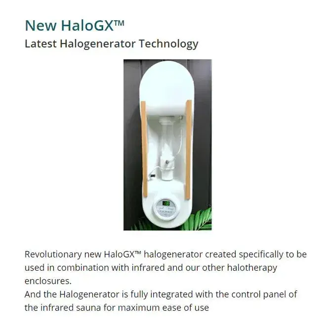 Halotherapy Solutions HaloSauna HaloIR