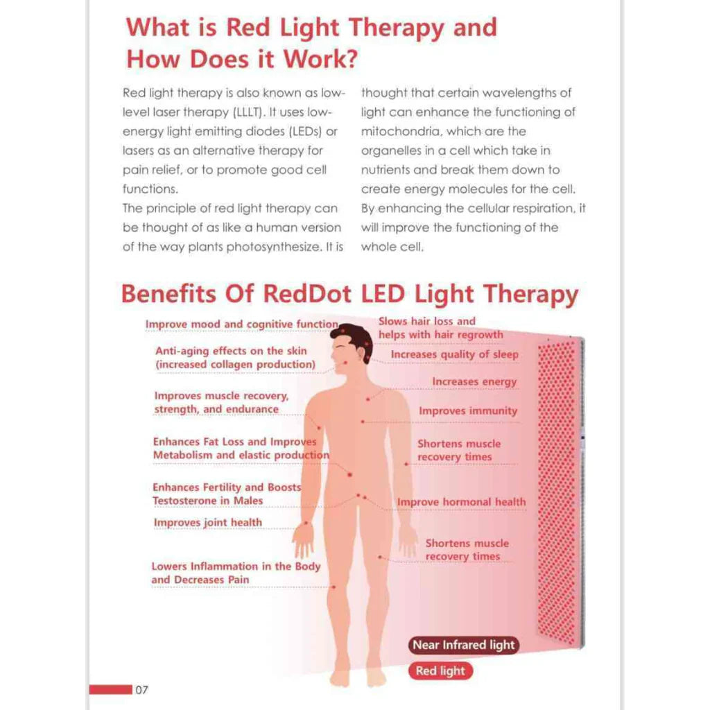 Vacuactivus Red Light Therapy Couch/Bed
