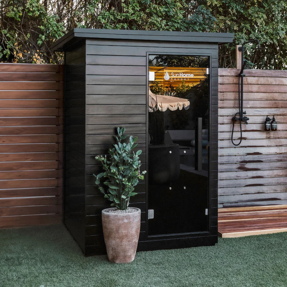 Sun Home Luminar Outdoor 2-Person Full Spectrum Infrared Sauna