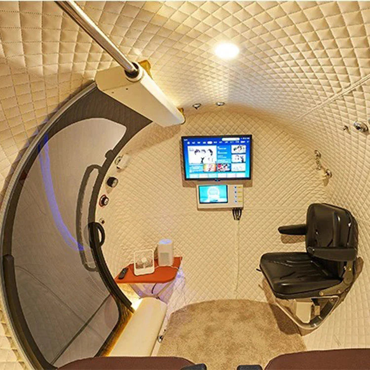 Macy-Pan HE5000 1.5 ATA to 2.0 ATA 5 Person Hard Shell Hyperbaric Chamber
