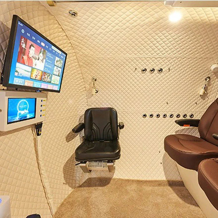 Macy-Pan HE5000 1.5 ATA to 2.0 ATA 5 Person Hard Shell Hyperbaric Chamber