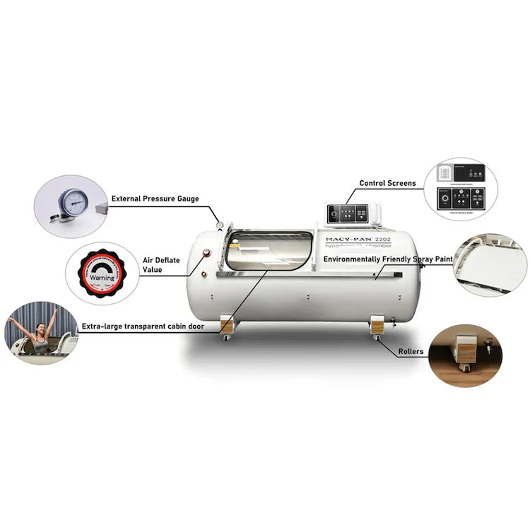 Macy-Pan HP2202 2.0 ATA Hard Shell Hyperbaric Chamber