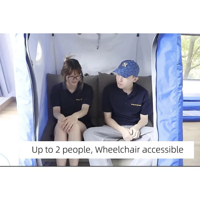 Macy-Pan MC4000 Wheelchair + Double Seated 1.3 to 1.4 ATA Hyperbaric Chamber