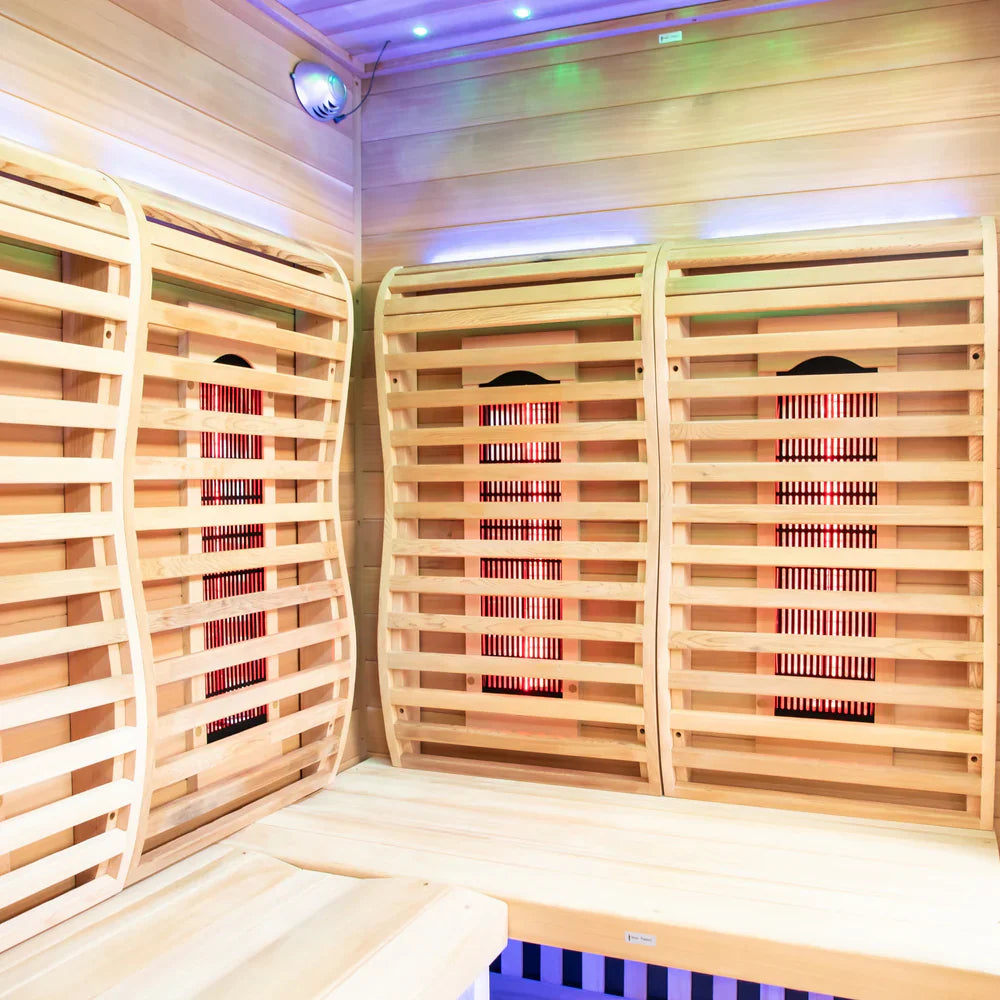 Sun Home Luminar Outdoor 2-Person Full Spectrum Infrared Sauna