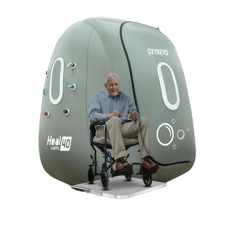 OxyRevo Heal40 1.4 ATA Wheelchair Hyperbaric Chamber