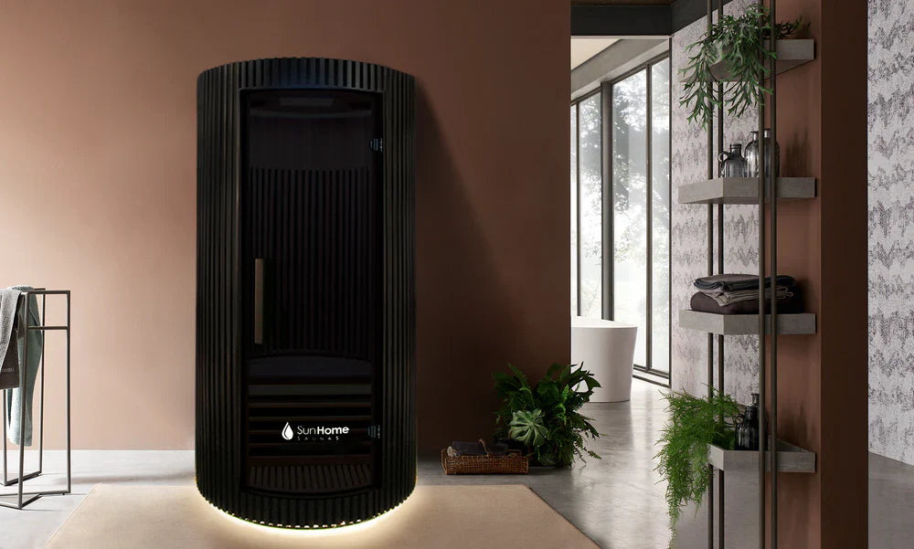 Sun Home Pod 1-Person Red Light & Infrared Sauna