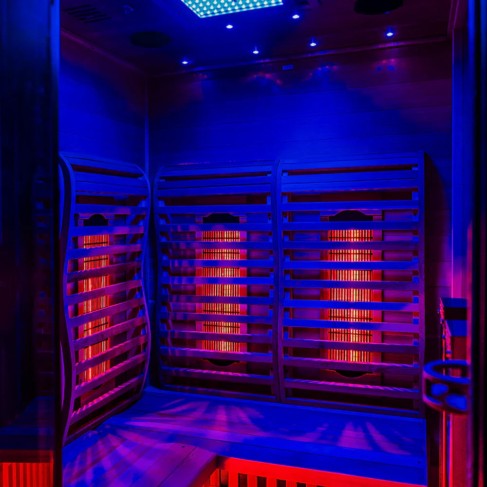 Sun Home Luminar Outdoor 2-Person Full Spectrum Infrared Sauna