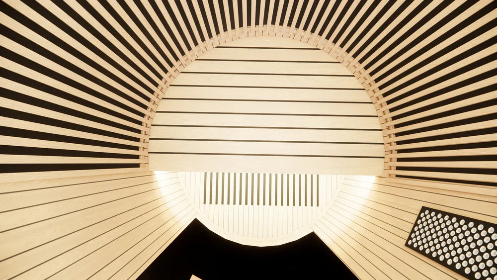 Sun Home Pod 1-Person Red Light & Infrared Sauna